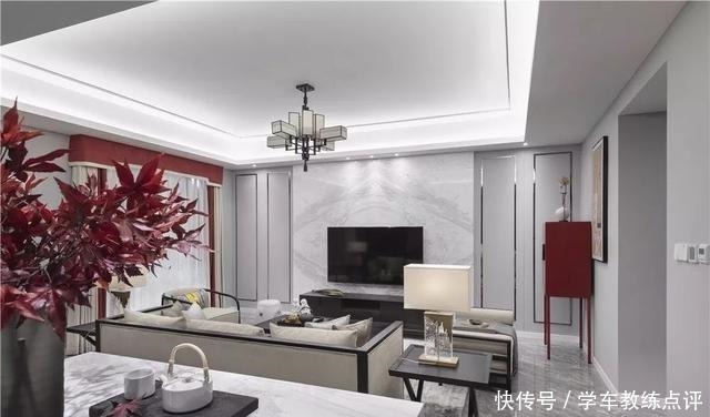 现代|新中式客厅电视墙，儒雅端庄，华丽大方！新中式客厅电视墙，儒雅端庄，华丽大方！