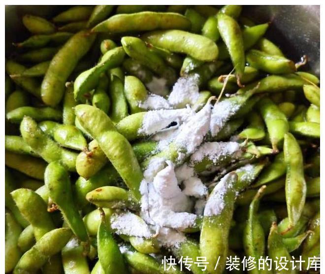 毛豆|教你在家做水煮毛豆,咸香软糯,2斤毛豆做了满满一盆不够吃