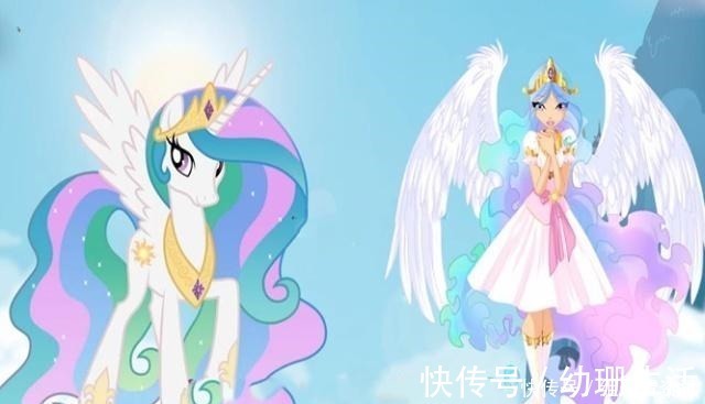 公主|魔法俏佳人版本的彩虹小马，碧琪像御姐，宇宙公主像天使降临