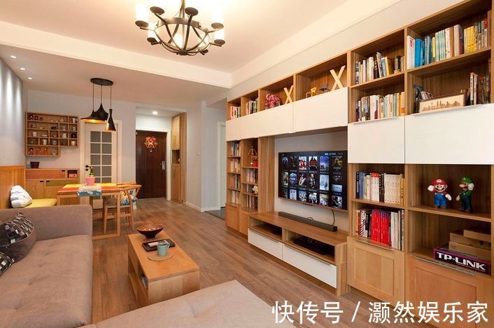 装修|电视背景墙的26种装修方式，从此不止电视+装饰柜！