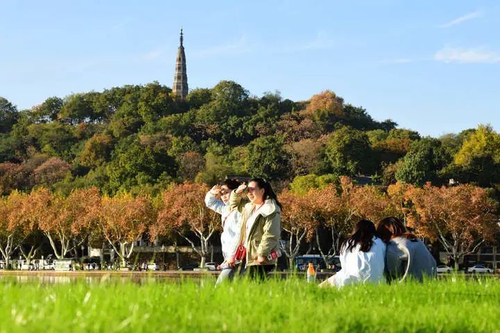 北山路|秋景大片正在上映，北山路、孤山路、黄龙洞等着你来！坏消息：较强冷空气已在候场