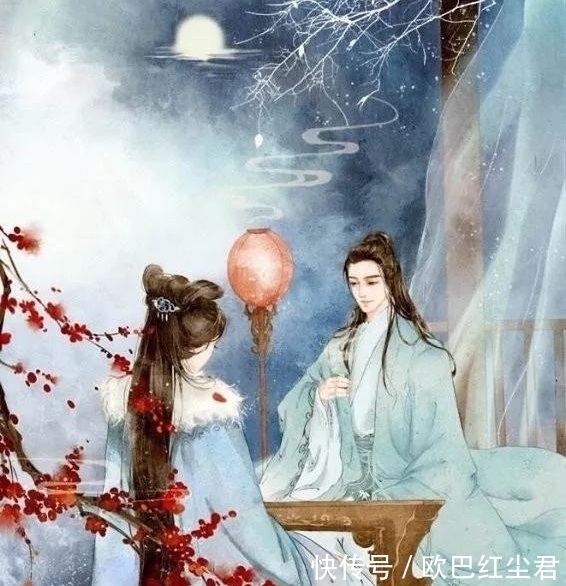 艳歌行@晚风摇曳清香逐,花好月儿圆,盈盈夜色,柔情似水,同赏婵娟