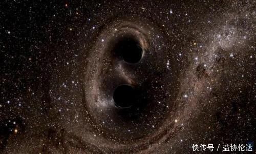 吞噬 距地球十亿光年外,科学家观测到了罕见的三个黑洞碰撞,十分壮观