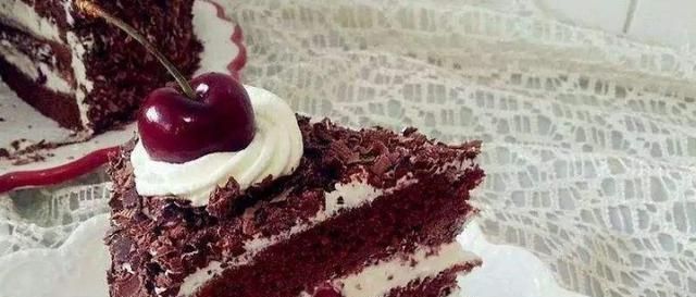 动手做|德国著名甜点黑森林蛋糕,自己也能动手做,快来看一看