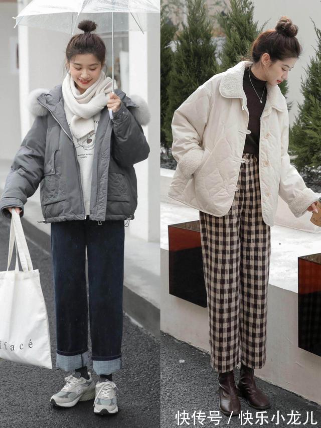 长裤 很适合冬天的搭配:长裤搭配平底鞋,显高舒适,真好看