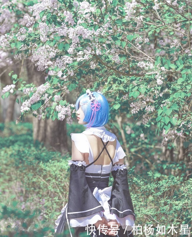 cos|异世界Cos如果世界有颜色,一定是你的颜色,这只雷姆好可爱!
