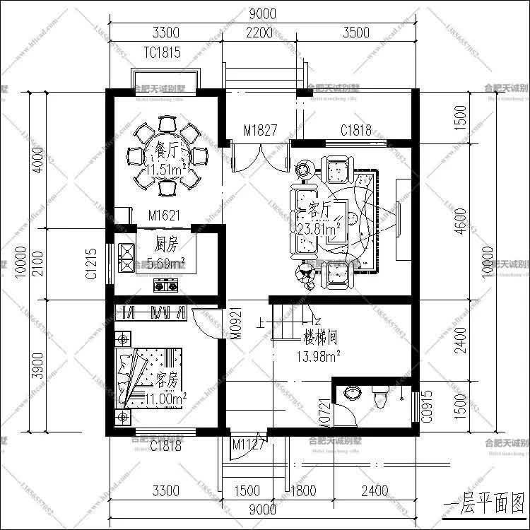 二层|两款占地90平左右二层别墅，造价20来万，农村人人都盖得起