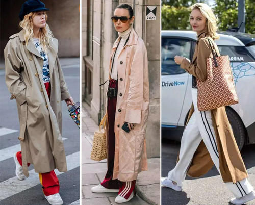 一件风衣如何穿出7种风格，学会些搭配技巧，一周穿搭不重样