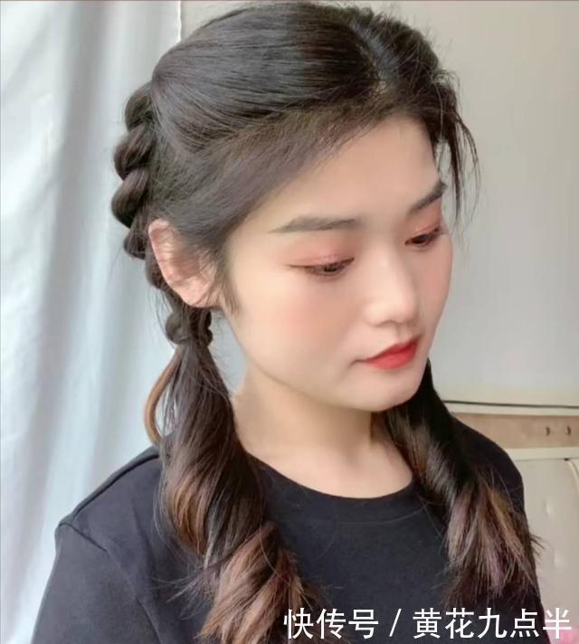 马尾|别再傻傻的只会披发了!学会这几种编发,青春洋溢又独特!