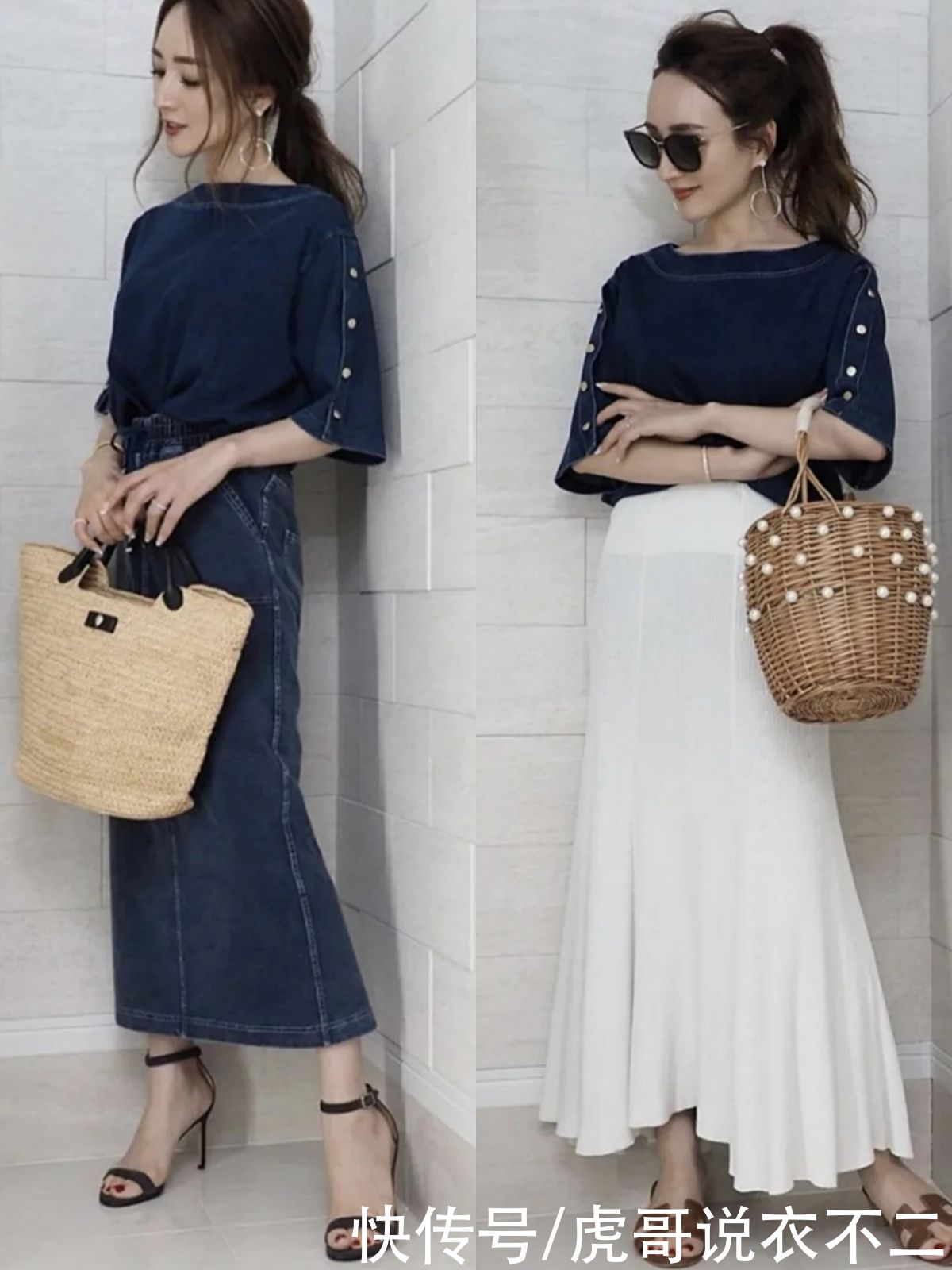 小衫|看完日本奔四主妇的穿搭，才明白懂穿衣更优雅，个头矮照样气质好