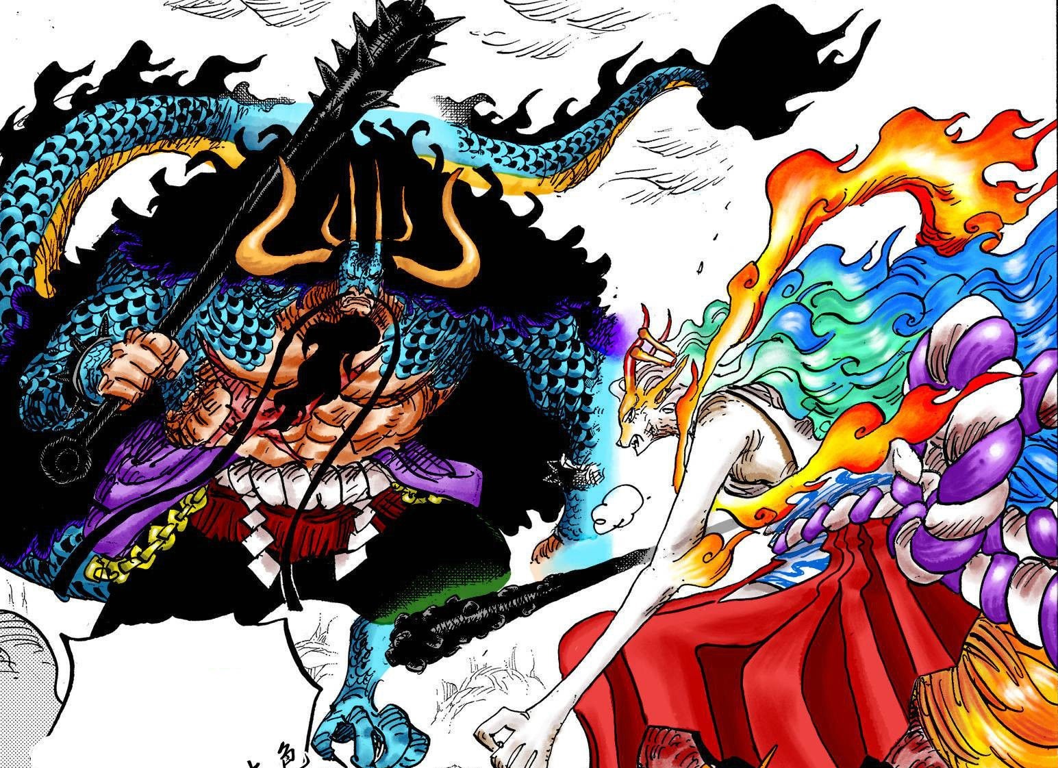 小蜘蛛|海贼王1020话情报:大和果实能力曝光,罗宾暴走,KO黑玛利亚