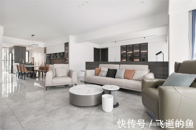 三口之家|170平现代简约，因为简单所以经典