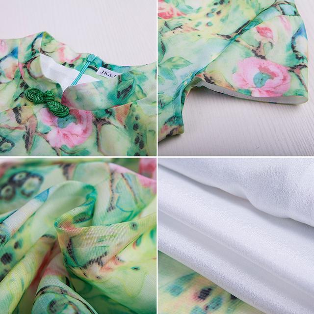 旗袍|复古旗袍连衣裙,素雅中透出女儿家的细腻与知性,别具一格