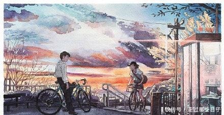 《你的名字》手绘画面,这些美到窒息的场景原来都是他画的