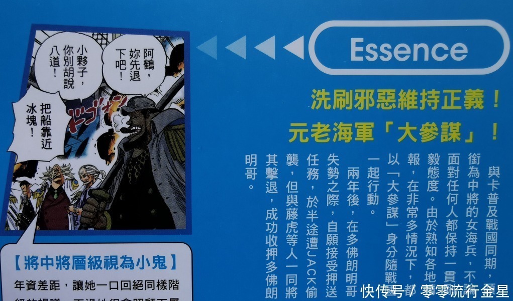 海军|海贼王官方资料能洗净邪恶心灵,唯一让明哥忌惮的海军-鹤婆婆