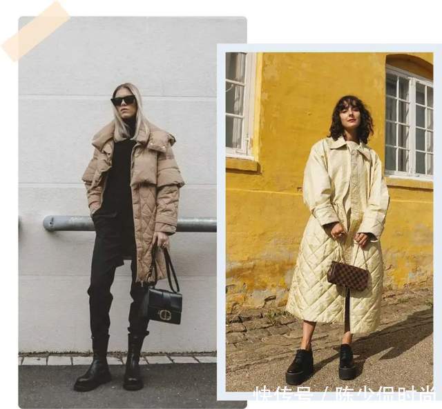 秋冬|普通的羽绒服已经过时了!今秋冬“绗缝棉服”,保暖且不臃肿
