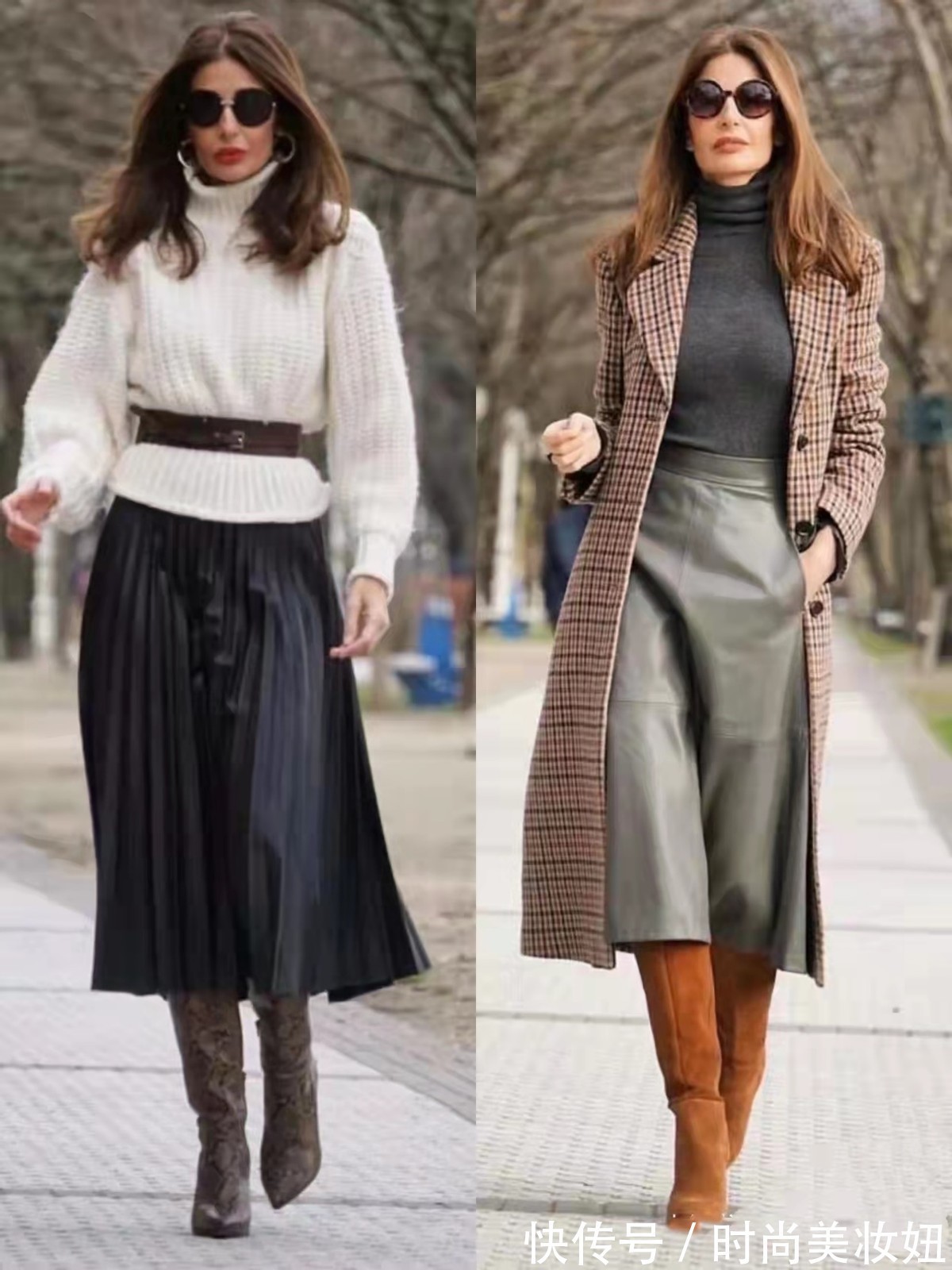 高跟鞋|这才是“无龄感”穿搭,从30岁到60岁都可以,简洁又高级