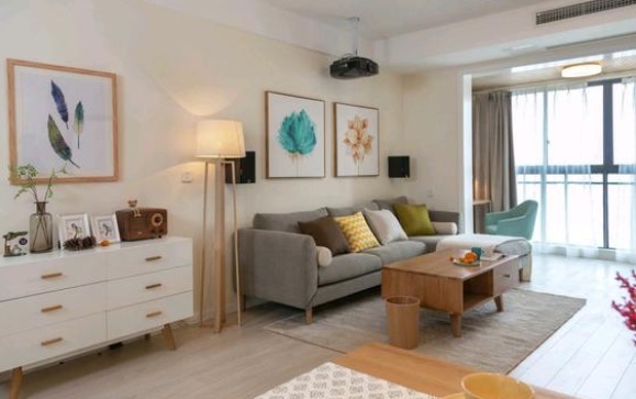 墙面|她家不到80平米,进门就被玄关吸引住了,客厅温馨漂亮,太喜欢了