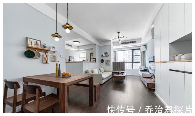玻璃门|这是我见过最简洁通透的家,87㎡,开放式半墙,打破户型局限!