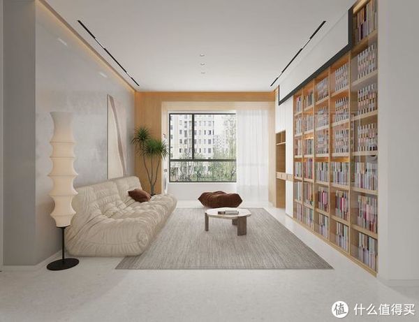 客餐厅|大学教授的新房装修，坚持“去客厅”化的设计，全屋充满书香气息