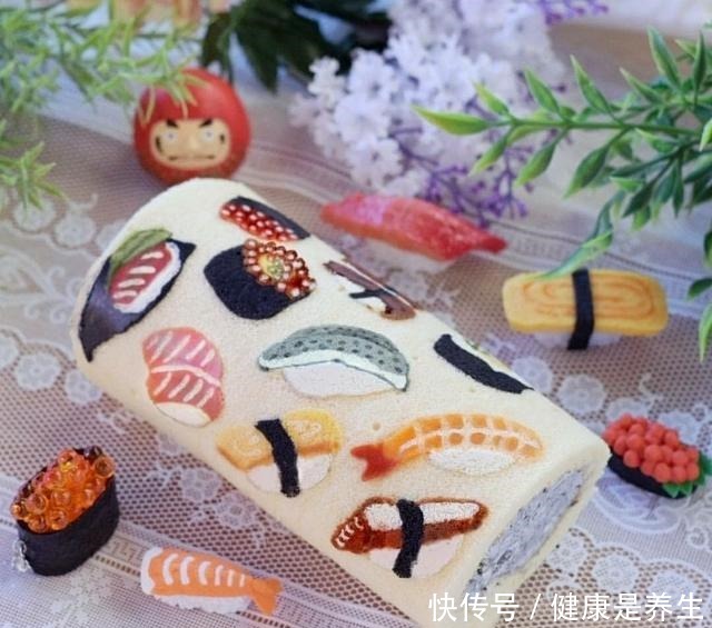 不忍下口的彩绘蛋糕卷,治愈你的小情绪!