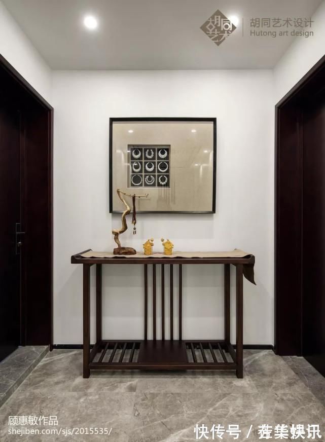 净色|玄关是家的门面,原来地砖也可以铺得这么美~