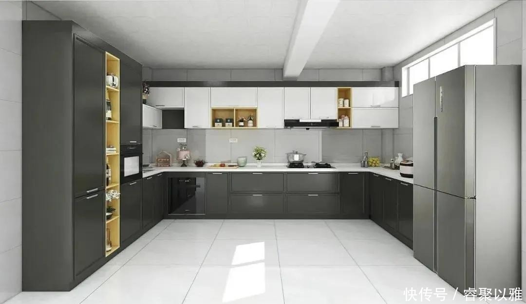 ps|看上去一尘不染的厨房，大家都用了这几种配色~