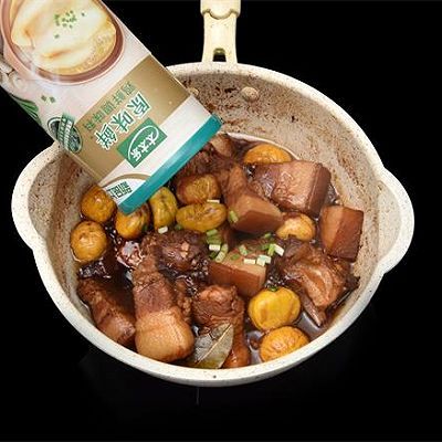 板栗炖五花肉