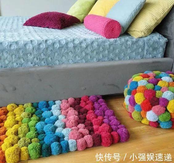 短毛线不要扔，学会做这些球，可做出很多让你惊喜东西！附教程