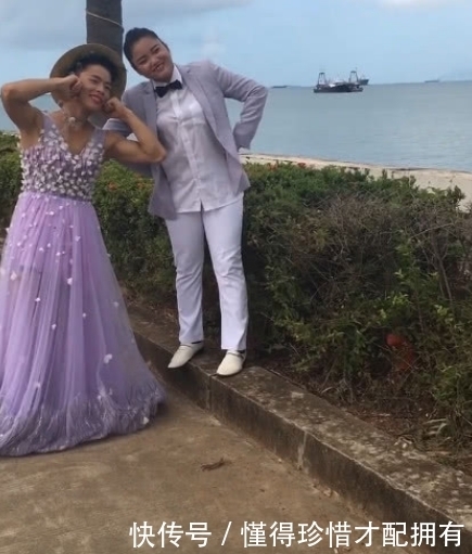 新娘的衣服|新人拍另类婚纱照,男扮女装别具创意,最后成片新娘太妖艳