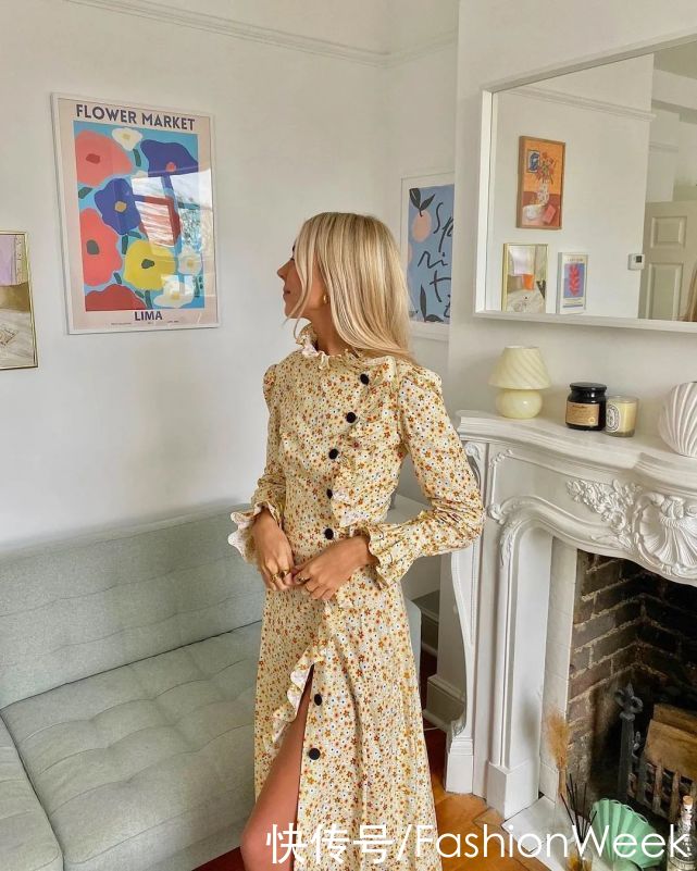 一条碎花裙，就能美过整个春天