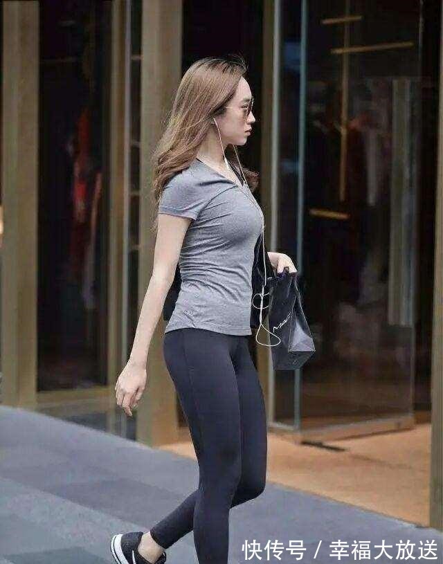 瑜伽裤|“漏斗形”身材的瑜伽裤美女,总能为造型加分,增高显瘦!