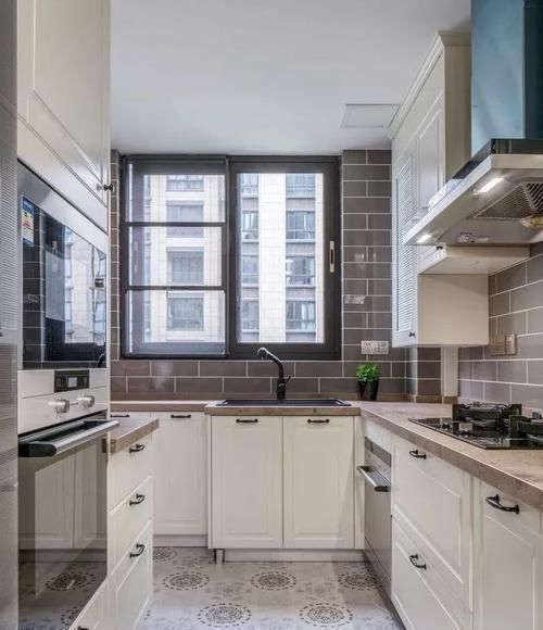 橱柜|以后买了房,厨房要照着这样装,好看又实用,不管多久都不过时!