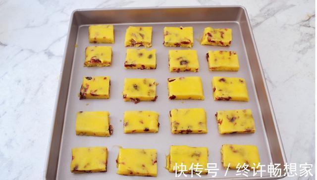 蔓越莓奶酥|周末的追剧零食就吃它,酥脆到一碰就掉渣,吃上就停不下来的节奏