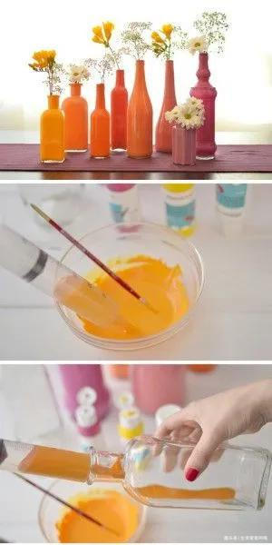 废旧玻璃瓶不要扔，一团毛线就让瓶子美翻，谁都学得会的手工