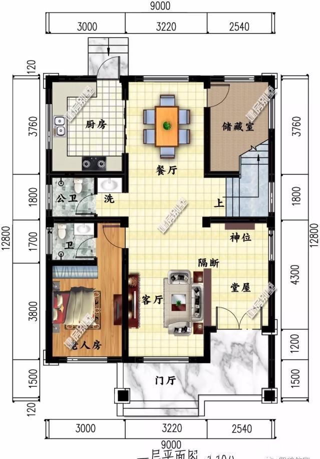 造价|宽8-9米之间的两层别墅, 造价20万左右, 小宅基地建最合适