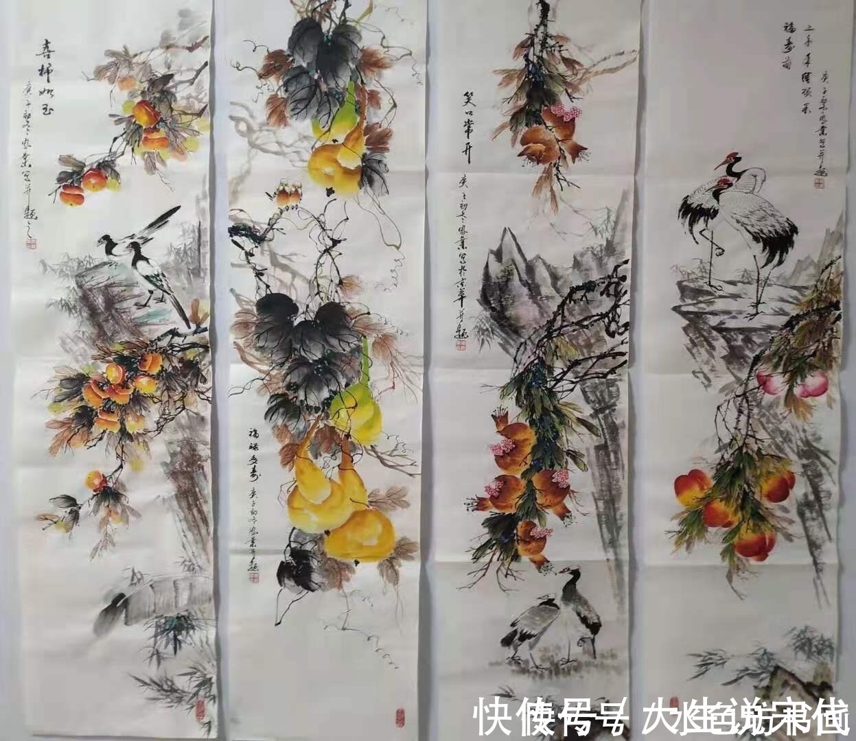 李凤业$画家专栏 │李凤业——雀鸟翻飞嬉,远去尘嚣喧