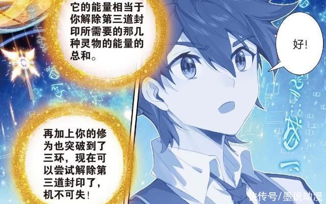 龙王传说|龙王传说:唐舞麟拜师枫无羽，魂力突破三十级，第三道封印解开