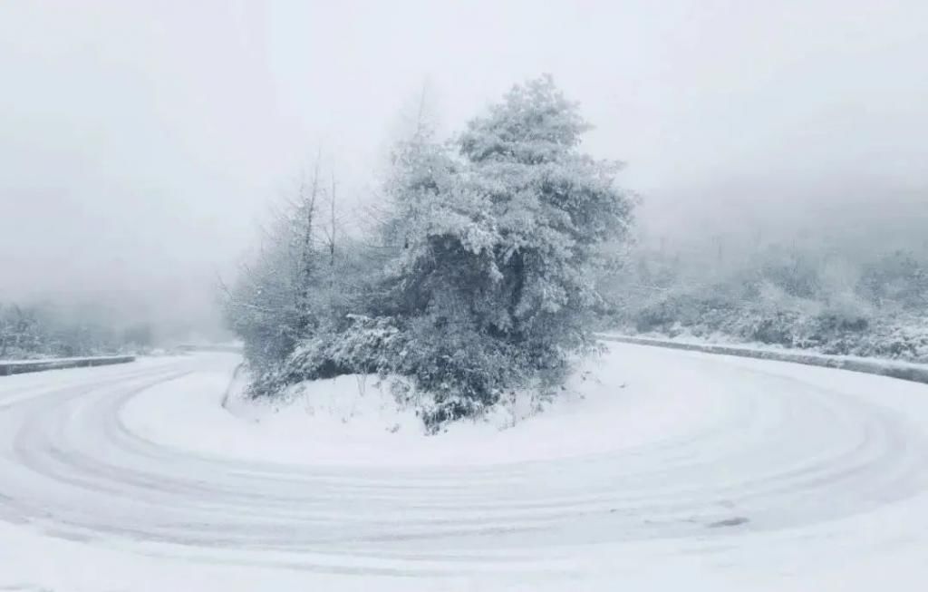 县区|初雪！周边县区雪景美图来袭！