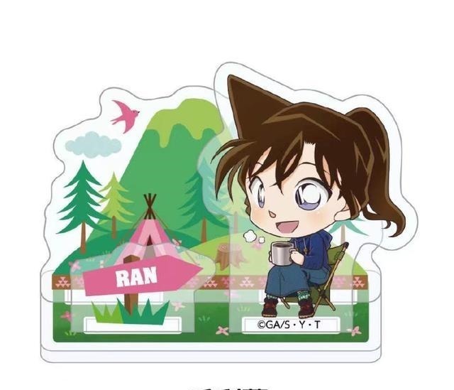 露营|名侦探柯南露营主题周边,兰扎高马尾元气满满,新一盯着老婆看!