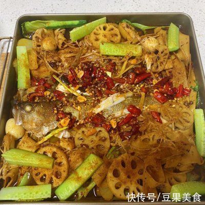 孜然粉|香辣烤鱼（烤箱版）