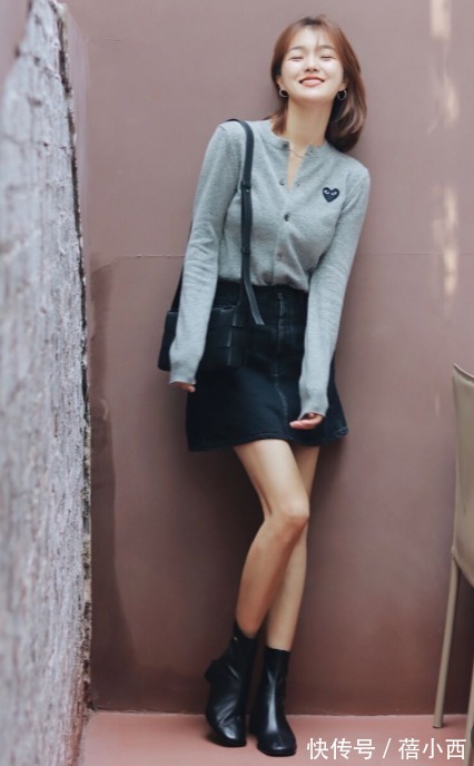 阔腿裤|小个子女生入秋搭配秘诀:颜色+版型,来学这位博主的私服造型