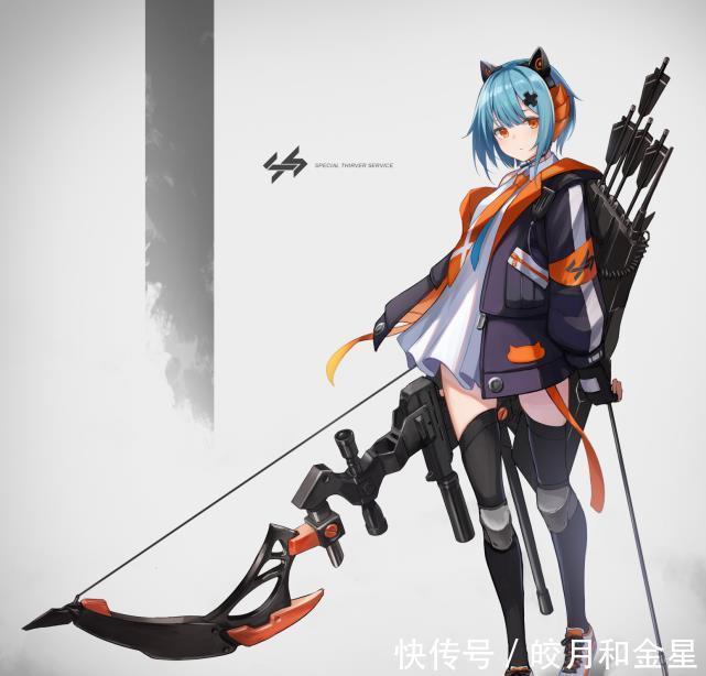 那颗星|二次元美图,明日方舟天上最亮的那颗星是蓝色的!