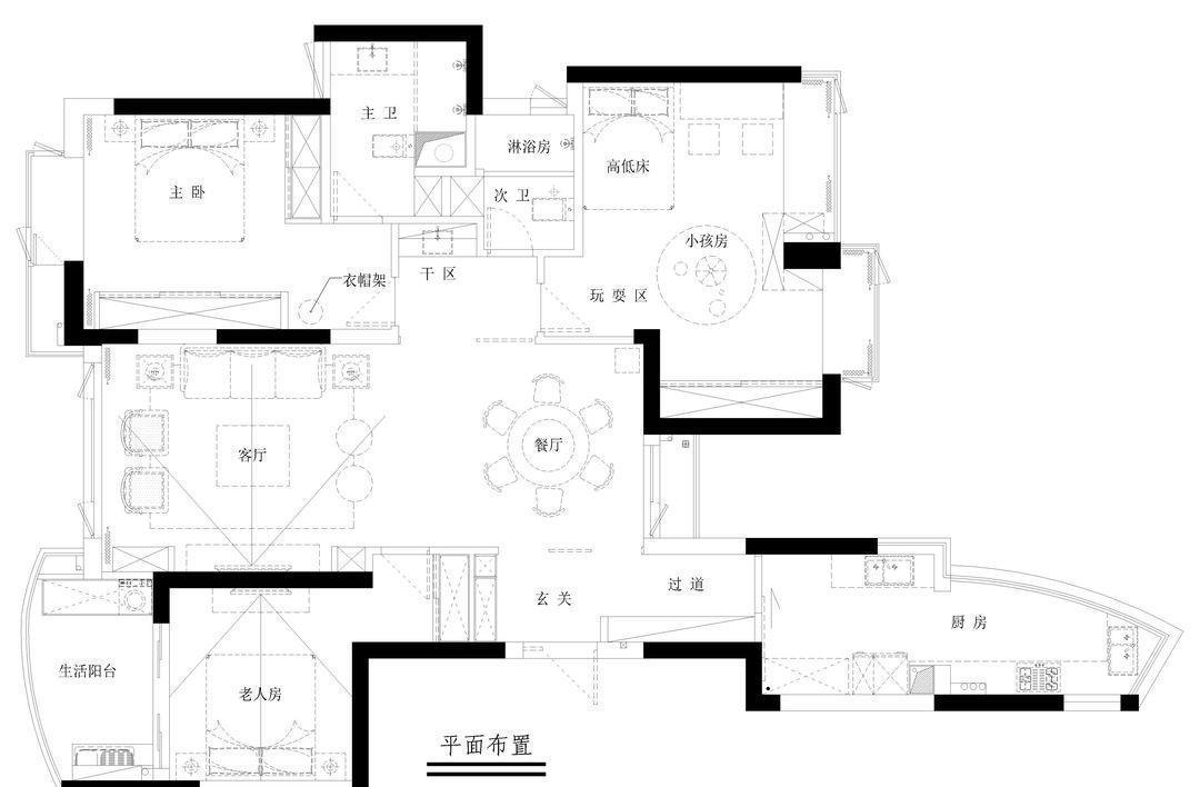空间|浓郁的浪漫轻奢氛围，打造唯美三居室，让生活变得丰富立体