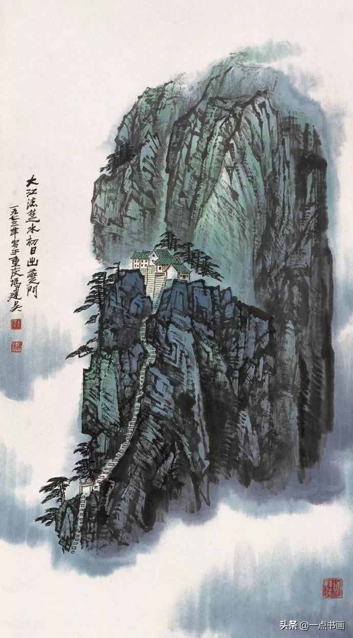 中国画|冯建吴：百年来川渝地区少有的艺术大师