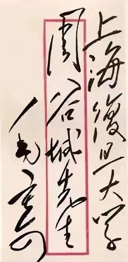 书信$伟人书信封皮上的字迹更开放,更洒脱,气势磅礴,变化多端