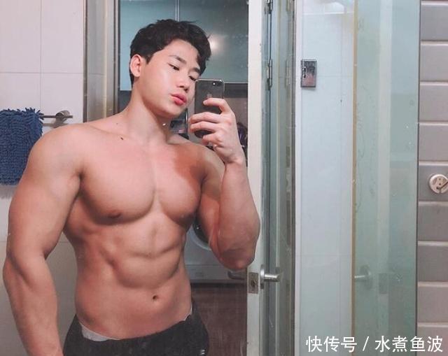 韩国|韩国小哥秀肌肉,又帅又有男人味,实力可以