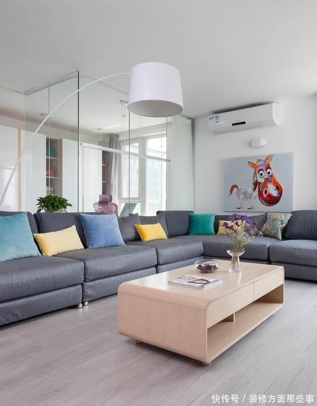 实拍|112平米的留白设计 会不会太单调?来个实拍看看!