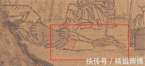 幅画@把清明上河图放大100倍,发现一尴尬场景,树下睡觉小伙在干什么