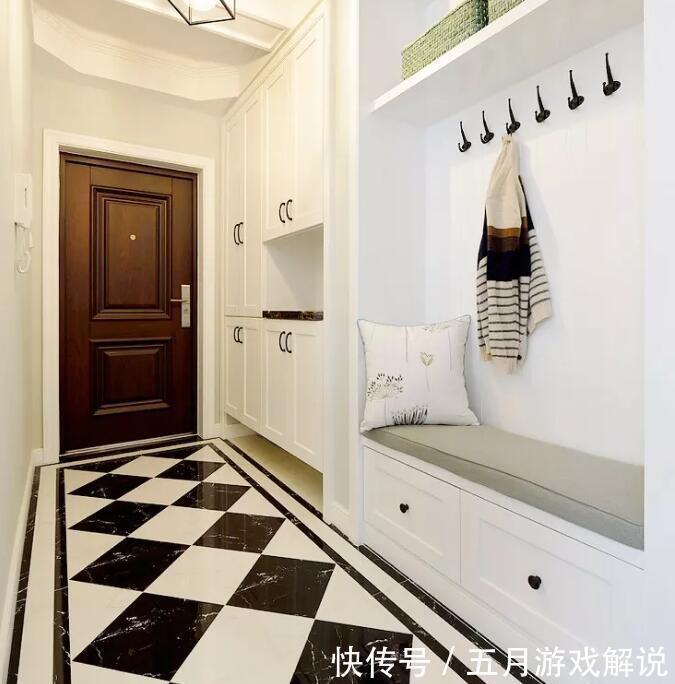 定制|新房的玄关鞋柜就该这么装,入门门面超实用大气,朋友看了超羡慕